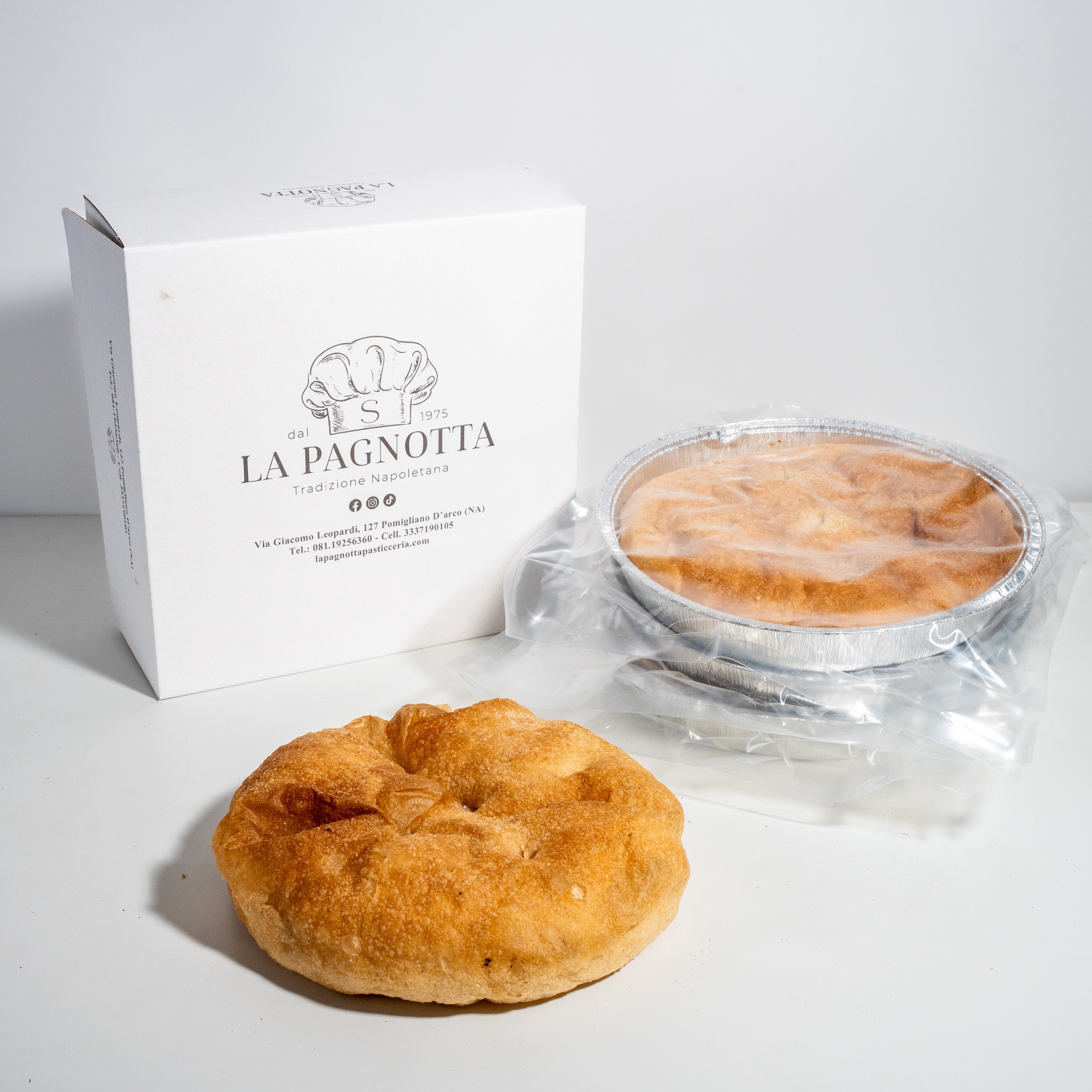 Pizza nel padellino farina normale (4 pezzi)