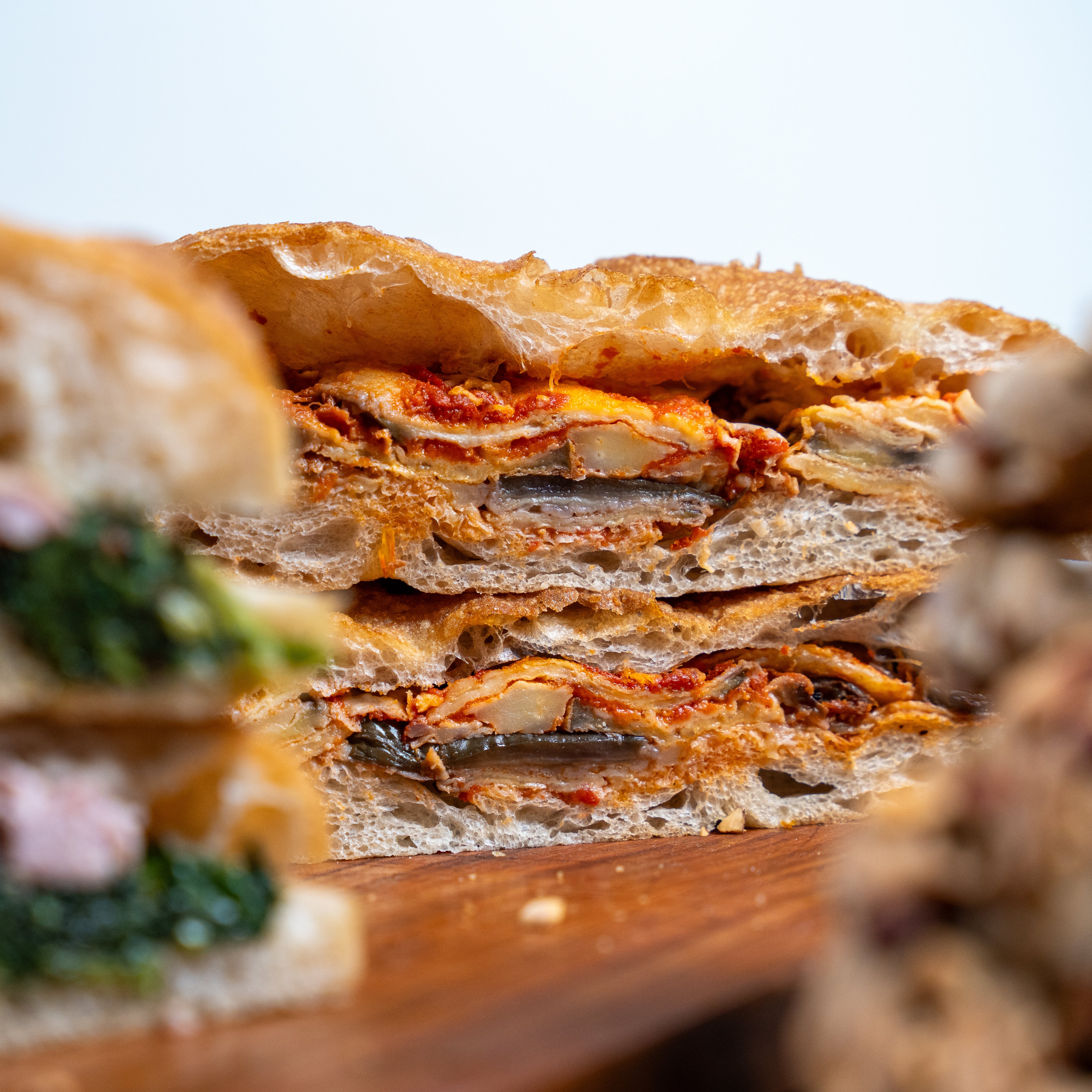 Pizza nel rutiello con Parmigiana