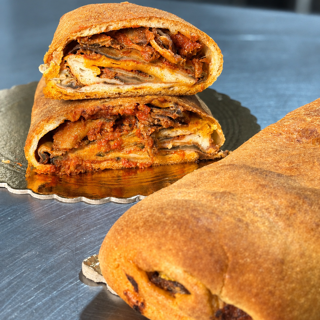 Casatiello Cafone con Parmigiana