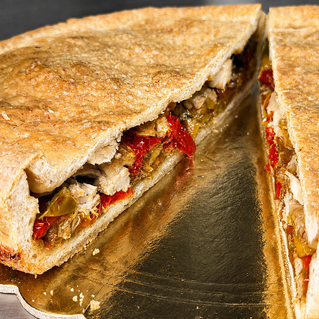 Pizza Porchetta e Peperoni